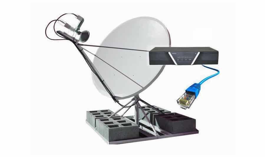 ¿Cuáles son los equipos para Internet satelital?