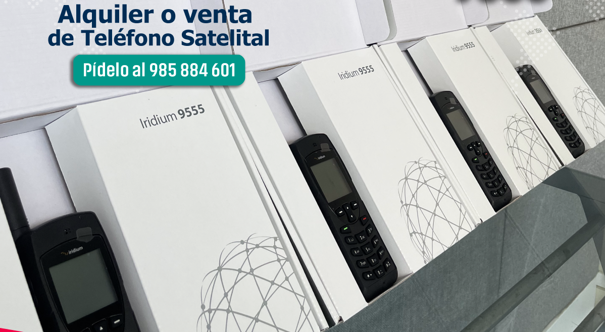 Telefonos satelitales Iridiumj 9555