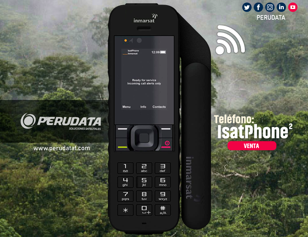 telefono satelital isatphone 2