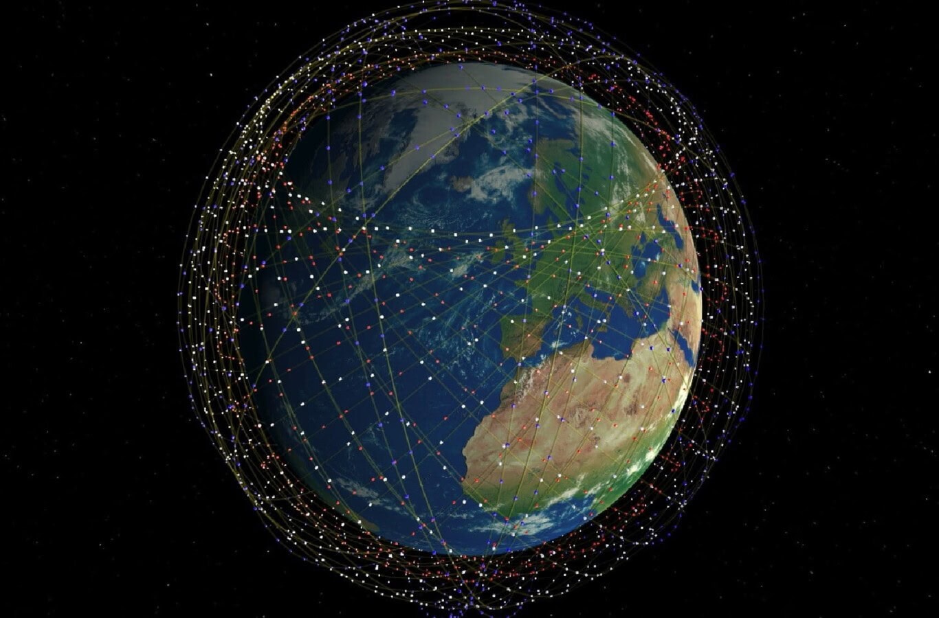 Satelites en orbita leo